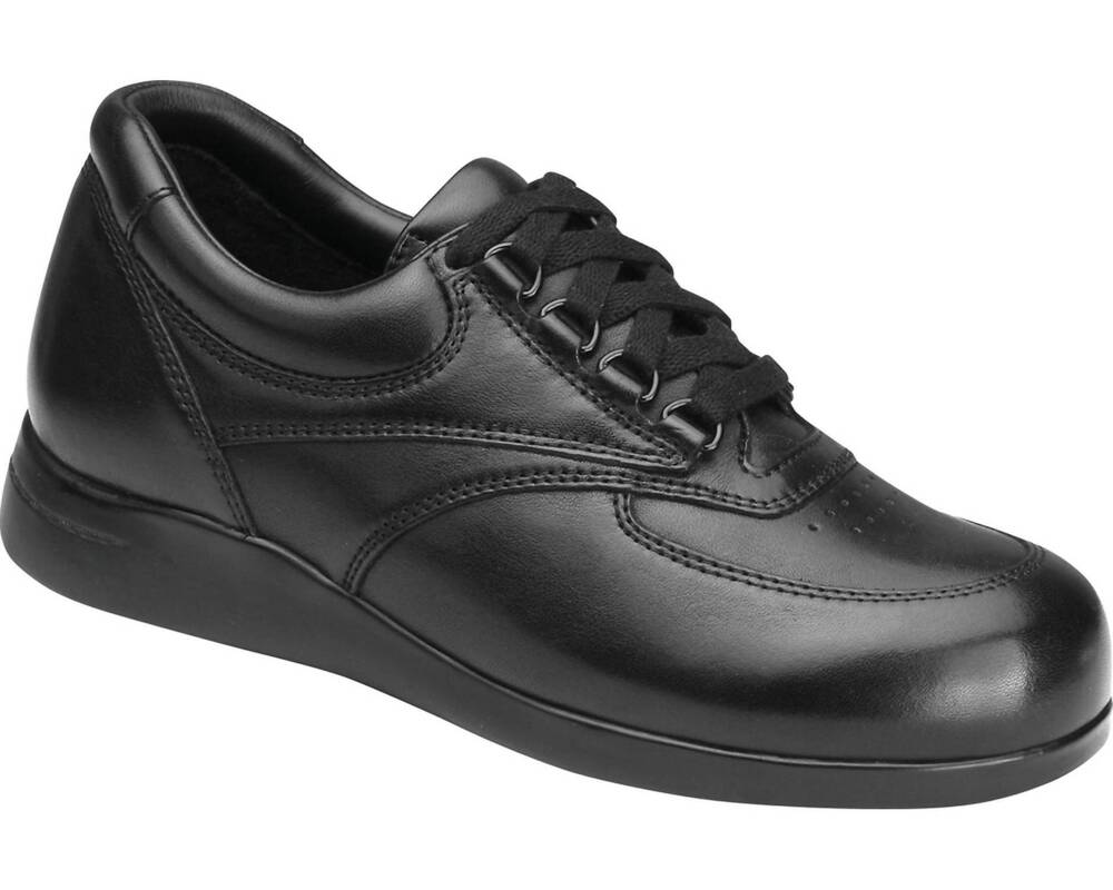 NEW DREW women's blazer shoe in black calf